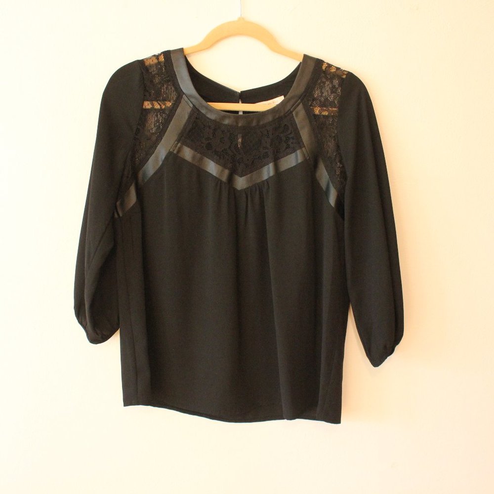 Stitch Fix - Size Small Black Blouse